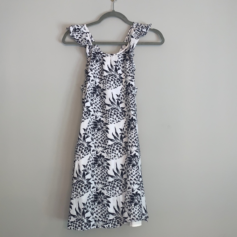 Crewcuts Girls Pineapple Print Halter Dress Sz 12